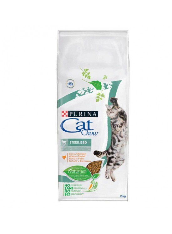 Purina Cat Chow Sterilised Kısırlaştırılmış Kedi Maması 15 Kg