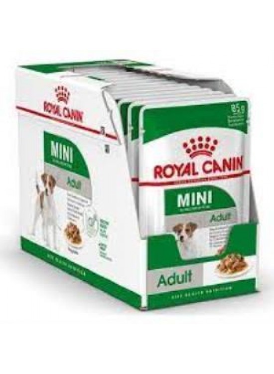 Royal Canin Mini Adult Canned Dog Food 12 x 85 Gr